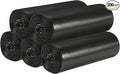5 Rolls Small Trash Garbage Bags, 4 Gallon Strong Thin Material Disposable Kitchen Garbage Bags, Durable Plastic Trash Bags for Office Home Bedroom Garden Waste Bin, 200 Counts (Black)