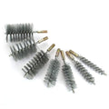 1Pc 1.2" Round Pipe Tube Cylinder Bores Stainless Steel Wire Brush 32mm