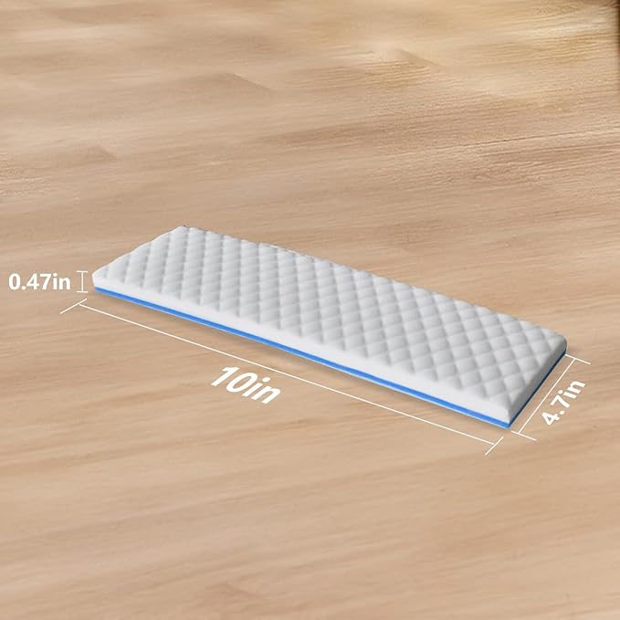 Magic Sponge Eraser Mop Pad,Melamine Sponge Mop Pad Refill for Kitchen Bathroom Swimming Pool Boat(Mop Pad Refill,10"x4.7"x0.47")
