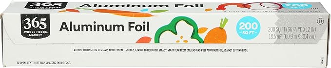 365 by Whole Foods Market, Aluminum Foil, 200 Sq Ft
