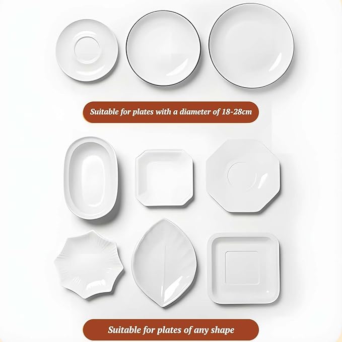 20Pieces Aluminum Foil Food Covers - Insulation Cover for Kitchen Dishes, Warmth Retention, Reusable and Stretchable, Fits Plates, Bowls, and Containers