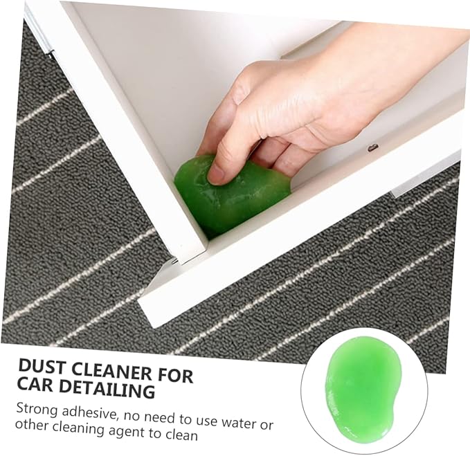 STOBOK 20PCS Keyboard Cleaning Gel Dust for Laptops and Desktops Electronics Detailing Tool Effective Gel Dust Remover Random Color