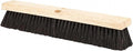 PRO SOURCE Tampico-Bristle Push Broom Head with Threaded Wood Block: 18" Wide