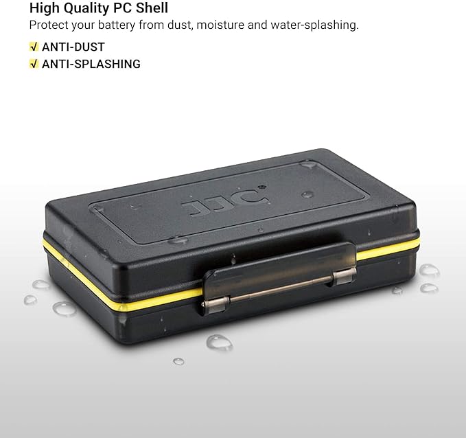 Nik. EN-EL15 EN-EL14 Camera Battery Memory Card Storage Case Holder for 3 Slots Cfexpress Type B XQD Card + 2 Slots Battery, Nik. Camera Battery Box for Nik. Z8 Z6III Z6II Z7II Z6 Z7 D850 D500