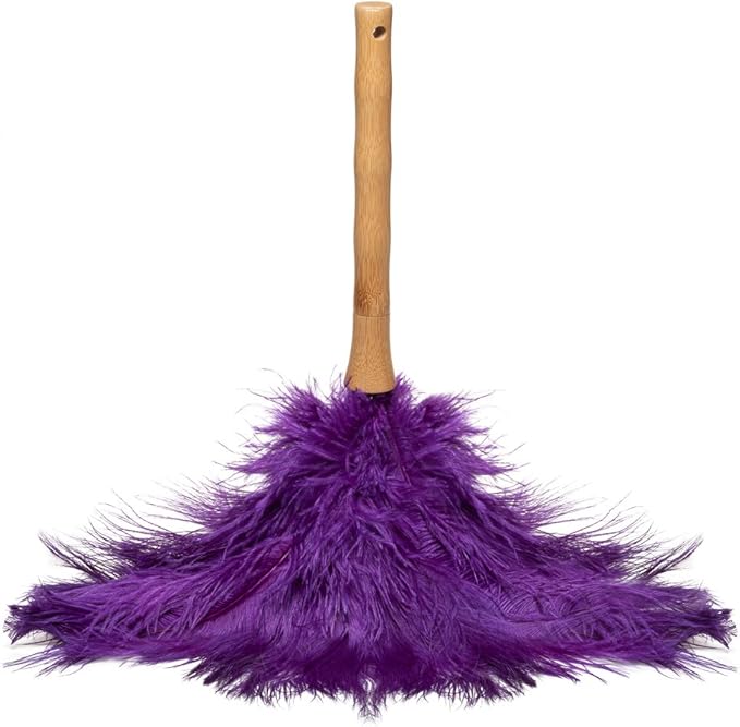 AVIAN COLOR FEATHER DUSTER. (Purple)