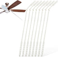 8 Pcs 3 ft Replacement Handles Compatible with Swiffer Duster Refill, Extended Handle, Removal Duty, Adjustable Length for Home Fan Window Cleaning (White)