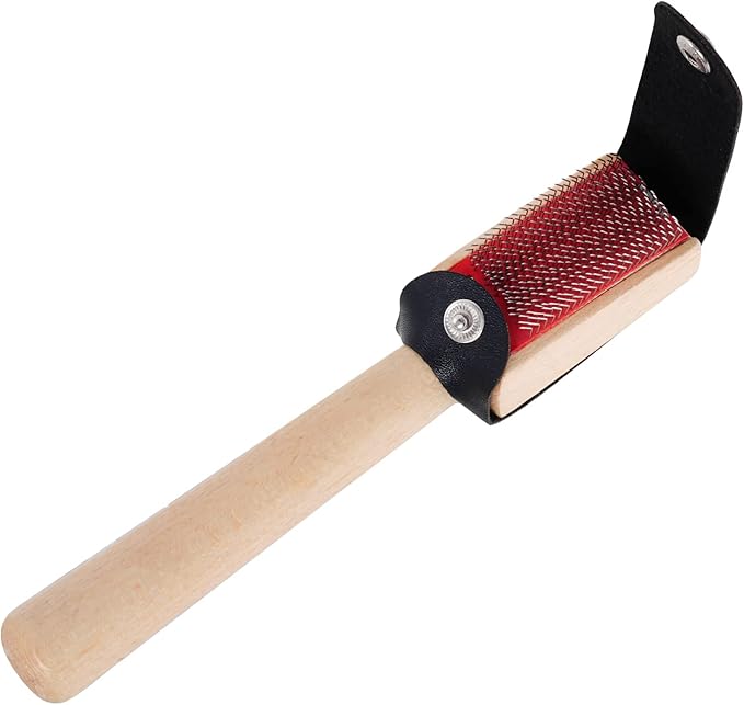 Dancing Shoes Brush Wooden Suede Sole Shoe Brush Cleaner Cleaning Brush for Modern Latin Dance Shoes Wire Brush