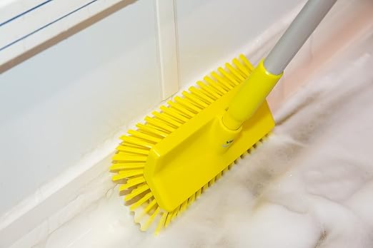 Vikan 70475 Brush,High-Low,Medium,10",PP/PBT,White