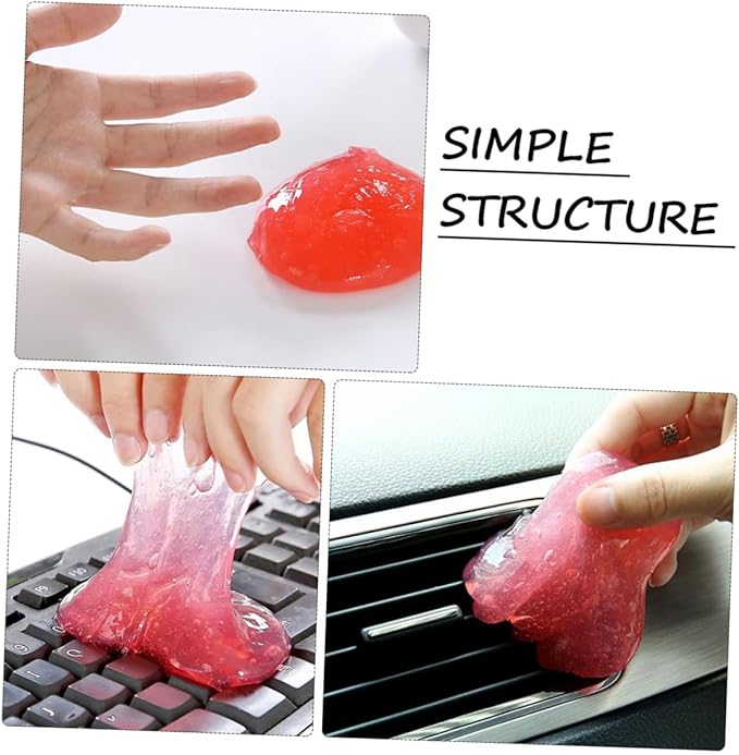 20pcs Keyboard Cleaning Gel Efficient Dust for Electronics Car Detailing Multi-Purpose Detailing Cleaning Gel for Laptop Computer Home Use