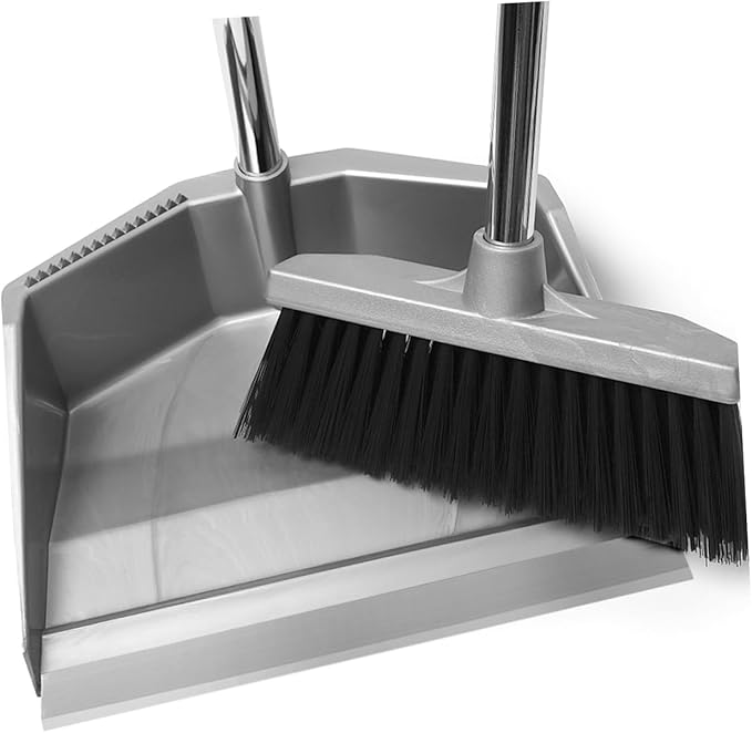 Ciieeo 2Pcs Rubber Dustpan Edge Strips Replacement for Efficient Cleaning Easy to Install Multiuse for Home Kitchen and More Soft Lip for Dustpan Repair