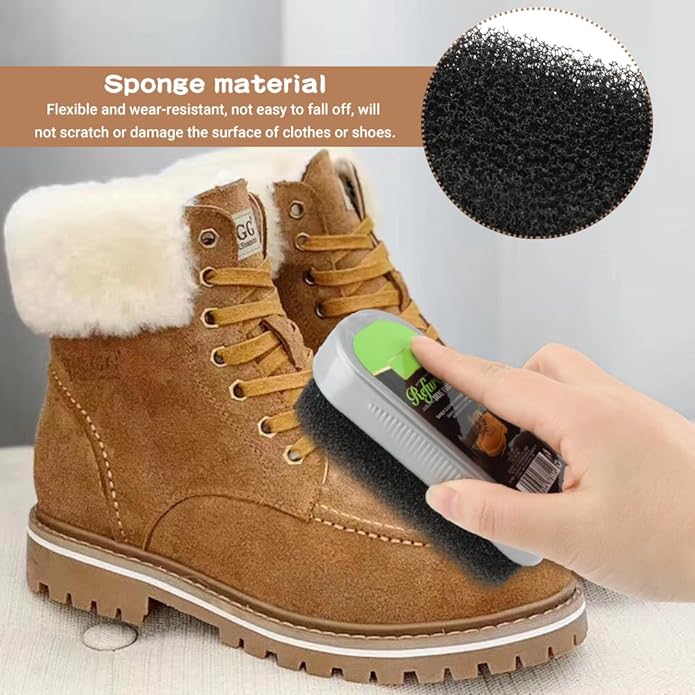 4-Pcs Felt Hat Cleaning Kit, Professional Cowboy Hat Care Kit Brush Cleaning Kit for Cowboy & Baseball Hats