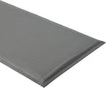 2 x 6 FT Anti Fatigue Mats Industrial 15/16 Inch Thick Soft Sponge Ergonomic Mat Durable Heavy Duty Diamond Plate for Standing Non Slip Industrial Grade Floor Mat for Leg & Back Pain (Gray)