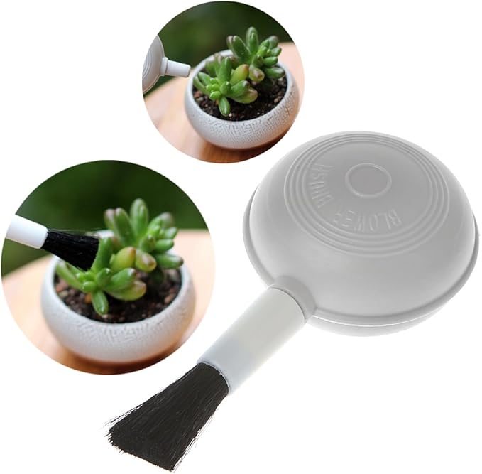 2 in 1 Portable Air Blower Brush Succulent Cleaning Air Beads Dust Cleaner for Camera Lens Cleaning Tool Easy to Use Camera Lens Cleaning Kit