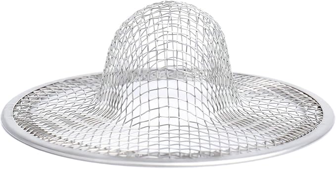 Kingrol 50 Pack Stainless Steel Sink Strainer, 2-3/4 Inch Slop Basket Filter Trap for Kitchen, Bathroom, Balcony, Floor Drain (2-3/4 Inch)