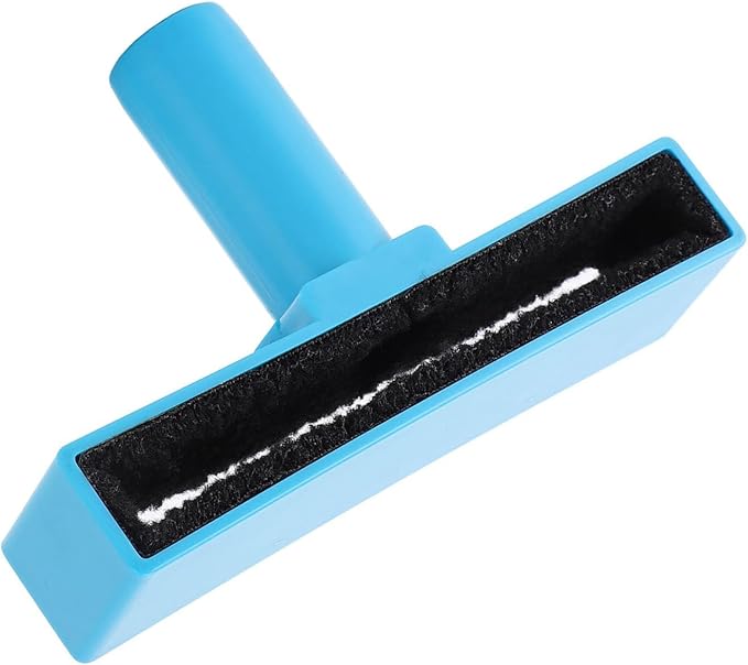 Ceiling Fan Blade Cleaner Duster, Fan Blade Cleaning Tool with Washable Brush Attachment, Efficient Dust Remover for Home Ceiling Fans (Blue)