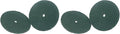 Genuine Koblenz Scrubbing Pads - 2 Pads and 2 Plastic Retainers (Colors Vary) (Pack of 2)