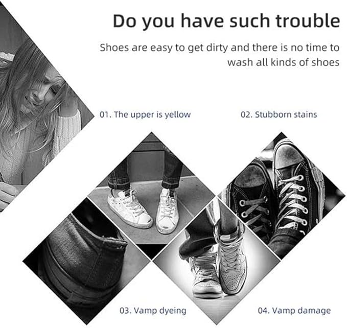 Shoes Stain Removal Cream, 2023 New Multi-Functional Cleaning and Stain Removal Cream, Shoes Multifunctional Cleaning Cream, Multipurpose Cleaning Cream (3Pcs)