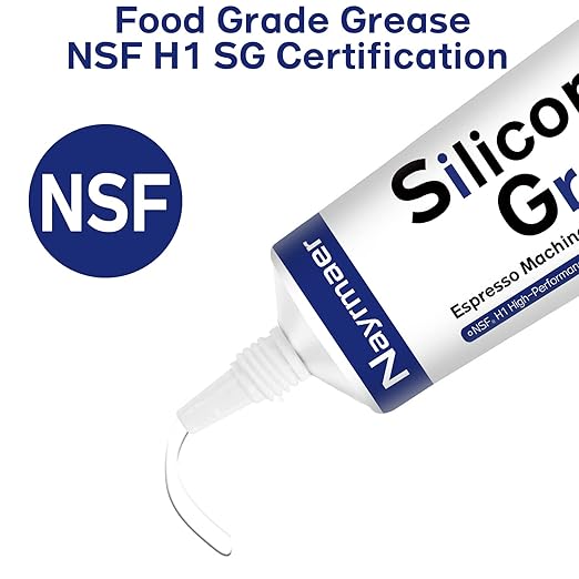 Espresso Machine Grease, 2 x 10g Silicone Grease Maintenance Kit for Care and Maintenance of All Coffee Machines, Food Grade Grease for All Expresso Machines
