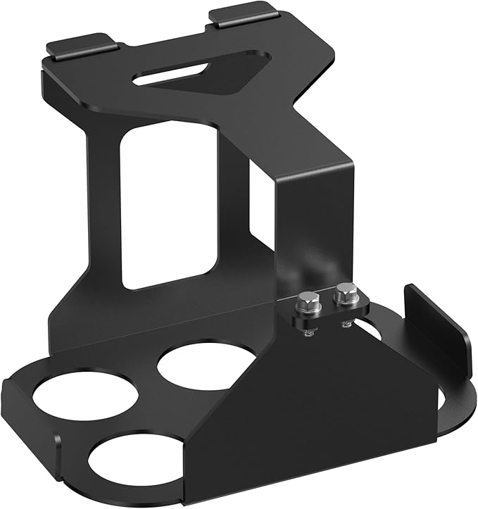 Battery Box Tray Truck Battery Tray Battery Holder Battery Mount Bracket for Optima Group 34/78 Batteries Multi-functional Storage Tray Mounted Warehouse/Kitchen Storage Rack