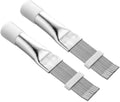 cobee 2 Pcs Air Conditioner Fin Comb, AC Fin Comb Straightener Cleaner Coil Brush, Adiator Fin Cleaning Refrigerator Tool, Evaporator Radiator Repair Clean Tool