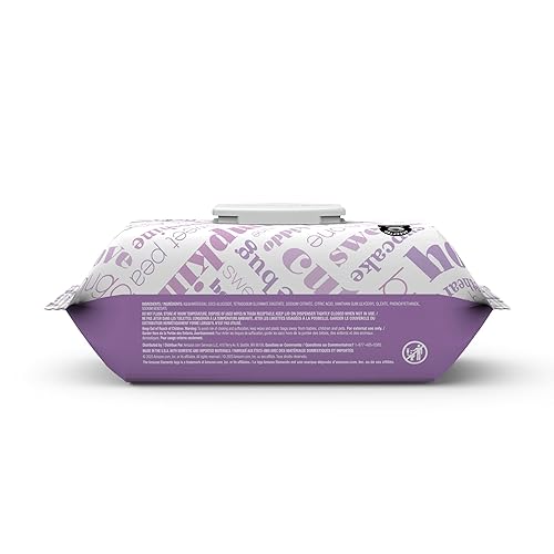Amazon Elements Baby Wipes, Sensitive, Unscented, Cleans Gently, 810 Count, Flip-Top Packs, Pack of 9