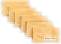 Premium Microfiber Cleaning Cloth in Individual PVC Pouches - Glasses Cleaning Cloth for Eyeglasses, Screens, Phones, Computer, Camera Lens, and Delicate Surfaces (6 x 1Pack)