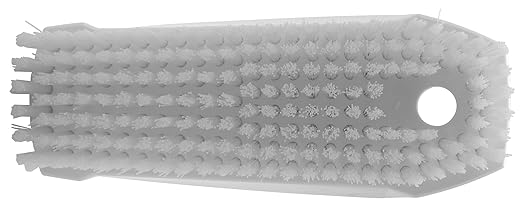 Vikan 64405 Brush,Nail,Stiff,PP/PBT,White
