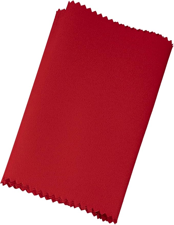 Piano Keyboard Dust Cover for 88 Keys - Suitable for Grand Upright Pianos, Digital Pianos, and Electric Keyboards - Protective Key Cover Cloth (Classic Red)