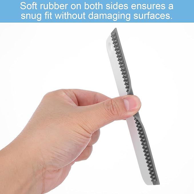 Small Rubber Squeegee, All-Purpose Mini Soft Rubber Window Squeegee Silicone Mini Kitchen Countertop Scraper for Cleaning Sink, Counter, Tiles,Car Windows and Side Mirrors