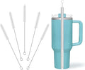 Cleaning Brushes for Reusable Drinking Straws, Set of 5, Long Wire Handle, Bottle and Straw Cleaner for Stanley Mug, Sippy Cup, Water Bottle and Tubes, Reusable and Flexible
