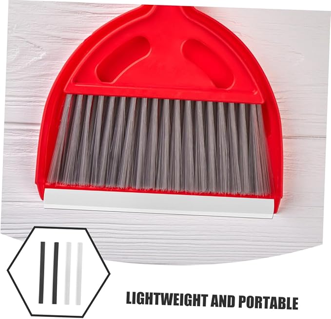 GLEAVI 4pcs Rubber Dustpan Lip Replacement Strips Flexible Rectangle Edge Seal for Dustpan Repair Heavy Duty Accessory for Home Use and Garbage Collection