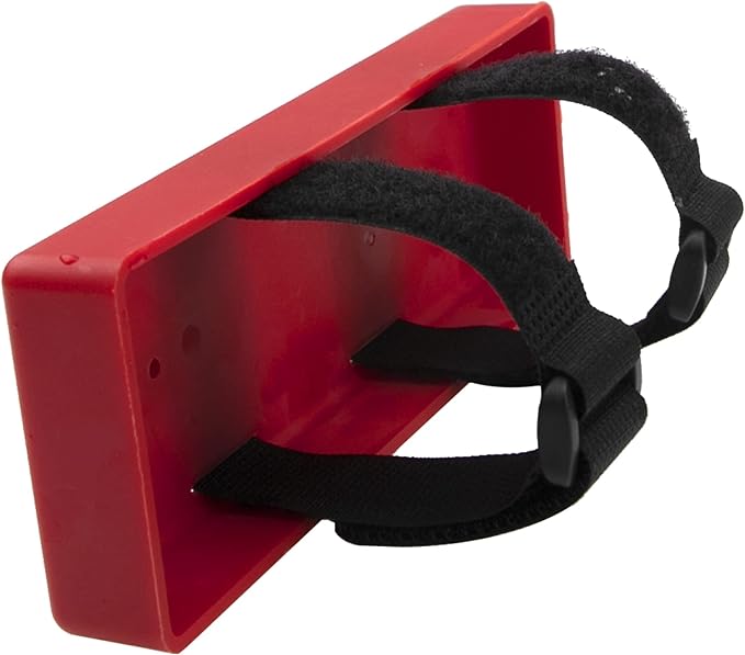 1Pcs ShareGoo Plastic RC Car Battery Tray Case for 2S Lithium & 7.2V NiMH Battery Compatible with Axial SCX10 RC4WD D90 Traxxas TRX-4 1/10 RC Car (Red)