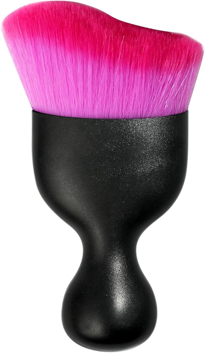 Car Interior Detailing Brush,Soft Bristle Cleaning Brush Car Detailing Brush Dusting Brush,Car Interior Cleaning Tool,Auto Detail Brush Car Dash Duster Brush (Black&Double Purple)