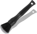 Ziciner Car Detailing Brush, Ultra Soft Car Detail Brush Kit for Elegant Surfaces, Auto Scratch-Free Cleaner Kit for Car Interior & Exterior, Wheels, Dashboard, Engine Bay (Short Handle)