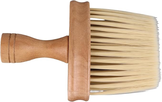 GOTOTOP Piano Cleaning Kit Dusting Brush Dust Removal Brush Double Sided Design for Guitars and Instruments, Piano and Drum Cleaning Tool Lambswool Duster with Wooden Handle