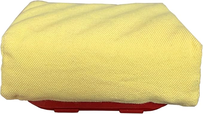 Steam Brush Replace Head, Bristle Free Cleaning for Grills & Griddles, Fit for All Types Grill, Heat-Resistant & Dishwasher Safe, Yellow