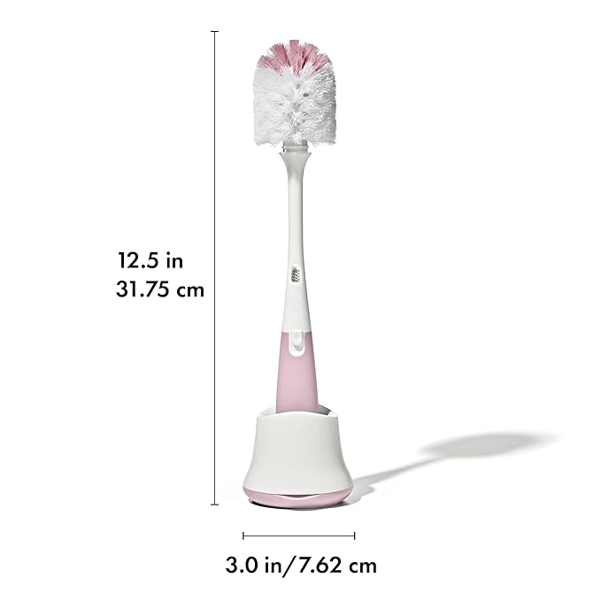 OXO Tot Bottle Brush with Stand - Blossom