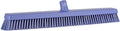 Vikan 31958 24" Heavy-Duty Push Broom, Soft/Stiff, Purple