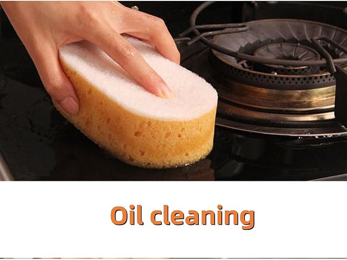 5 Pack Clean Sponges, High Density Large Sponge Wipers, Strong Scrubbing Ability, Clean and Scratch Free Sponge, Suitable for Washing Tableware/Cars/Furniture.