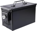 Ammo Can&Ammo Box, Fireproof & Waterproof Metal Storage Box - Perfect for Ammo, Lithium Batteries & RC Car Batteries