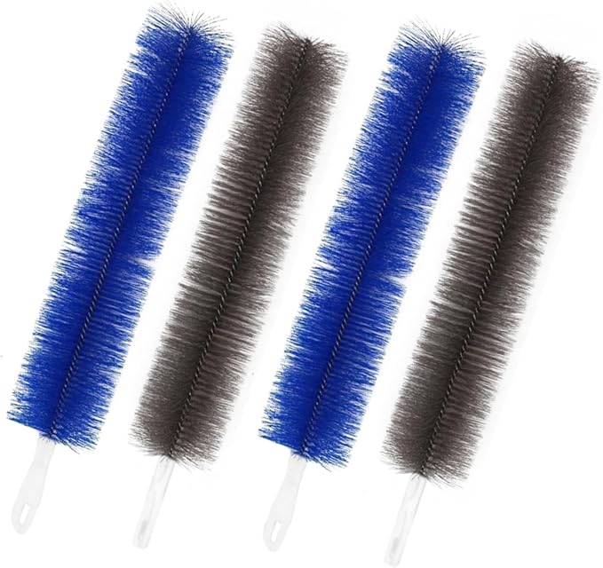 4pcs Fan Cleaning Brush Bendable Multi Purpose Crevice Brush for Air Conditioner Electric Fan Home Duster