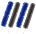 4pcs Fan Cleaning Brush Bendable Multi Purpose Crevice Brush for Air Conditioner Electric Fan Home Duster