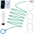 Auto Sunroof Drain Cleaning Tool, 118 Inch Long Flexible Tube Cleaning Brush, Drain Brush Pipe Cleaners for Car Sunroof Windshield Wiper Drain Hole
