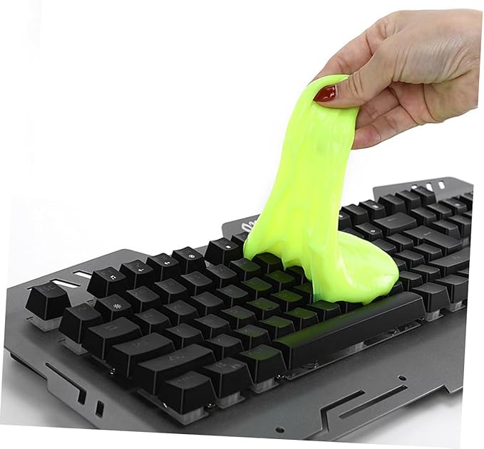 Cleaning Clay Keyboard Cleaning Gel Car Vent Cleaner Dust Gel Pc Tablets Laptops Random Color