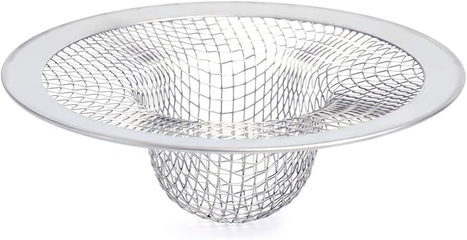 Kingrol 50 Pack Stainless Steel Sink Strainer, 2-3/4 Inch Slop Basket Filter Trap for Kitchen, Bathroom, Balcony, Floor Drain (2-3/4 Inch)