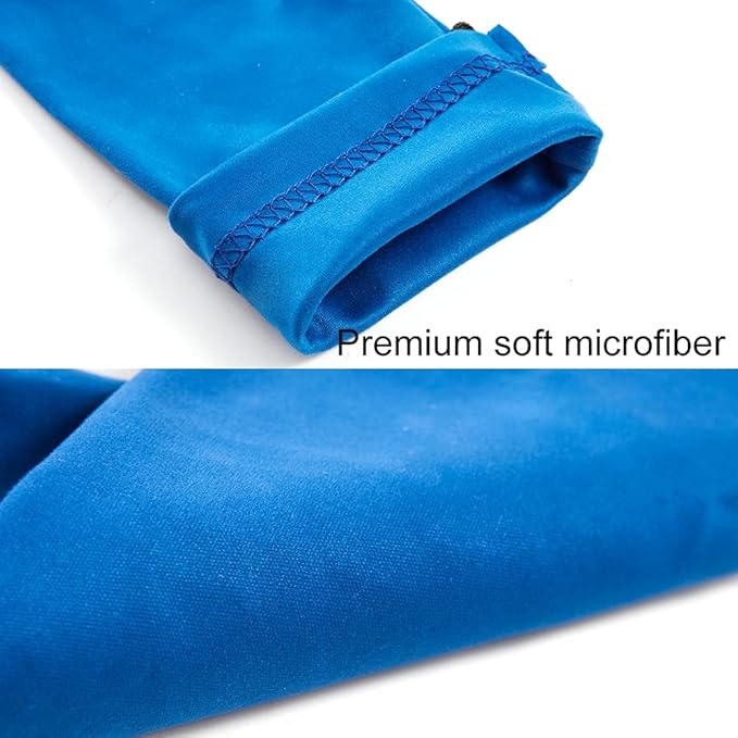 TRIUMPH VISION Soft Eyeglass Pouch 3 Pack - Pouch for glasses Microfiber Screen Cleaning Bag