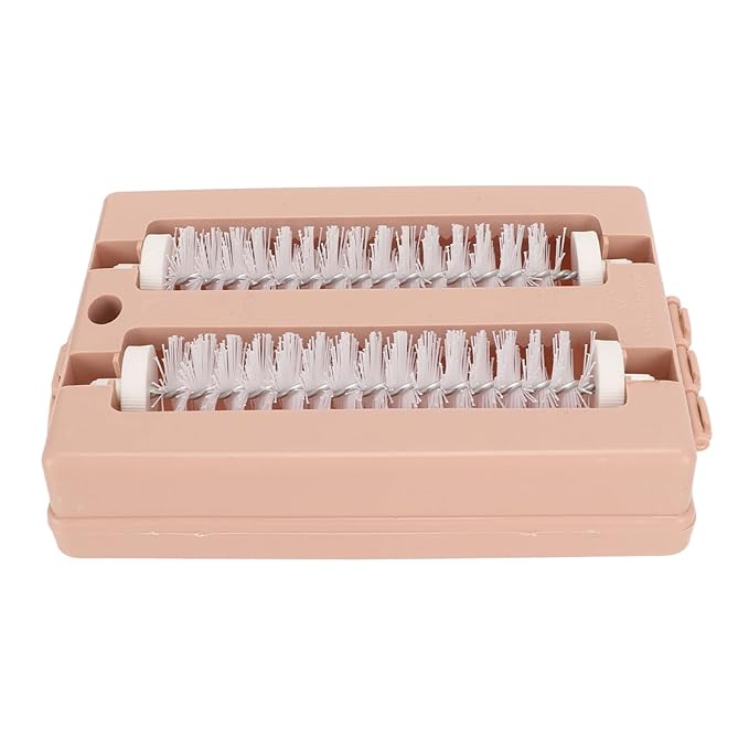 Dual Roller Carpet Sweeper, Carpet Table Sweeper,Carpet Table Sweeper Brush for Remove Debris, Pet Hair, Crumbs