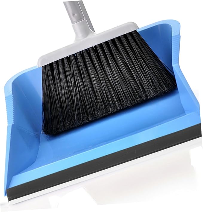 Angoily Dustpan Replacement Edge Strip 2-Pack Soft Rubber Lip Protector for Garbage Shovel Dust Pan Repair Cleaning Floors and Corners