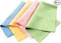 Microfiber Screen Cleaning Cloths for Cell Phones, Tablets, LCD TV and Laptop, Camera Lenses, Surface Tablet, Monitor, Car GPS Screens, Spectacles, Glasses, Watches 6 x 7 inches 4-Pack
