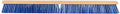 Restaurantware-BROOM HEAD ONLY: Clean Tek Professional 36-Inch Broom Head, 1 Heavy-Duty Push Cleaning Tool - Handle And Brace Sold Separately, Heavy Plastic Bristles, Wooden, Commercial Use